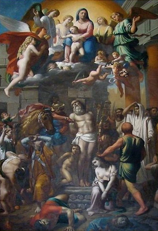 Il martirio di San Policarpo
